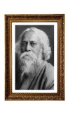 Rabindranath Tagore Big Photo Frame - 20x28 Inches For Home,Temple & Office Decoration (F11161)