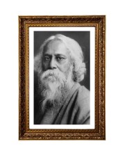 Rabindranath Tagore Big Photo Frame - 20x28 Inches For Home,Temple & Office Decoration (F11161)