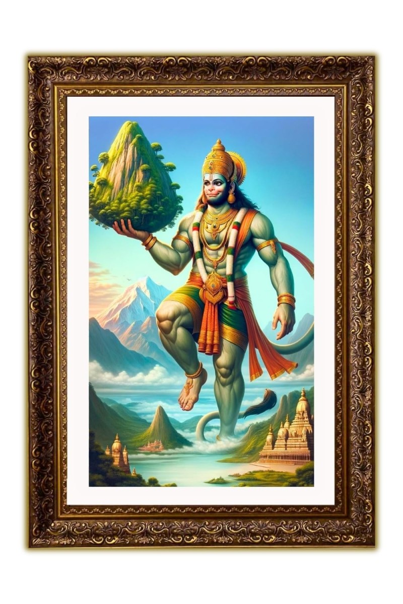 Vertical16X24 Inches Frame Big Photo Frame - 20x28 Inches For Home,Temple & Office Decoration (F10894)