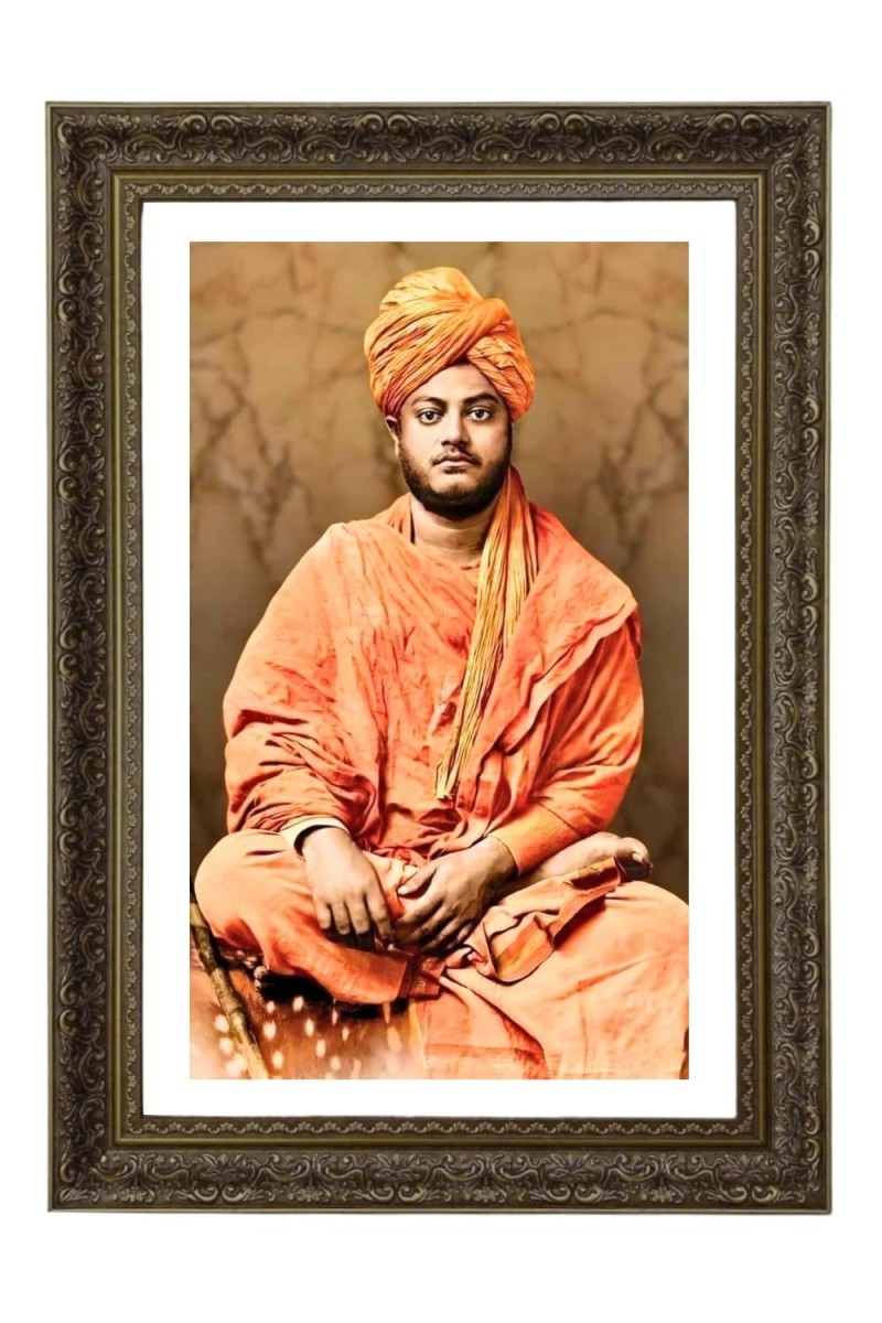 Vertical16X24 Inches Frame Big Photo Frame - 20x28 Inches For Home,Temple & Office Decoration (F10852)