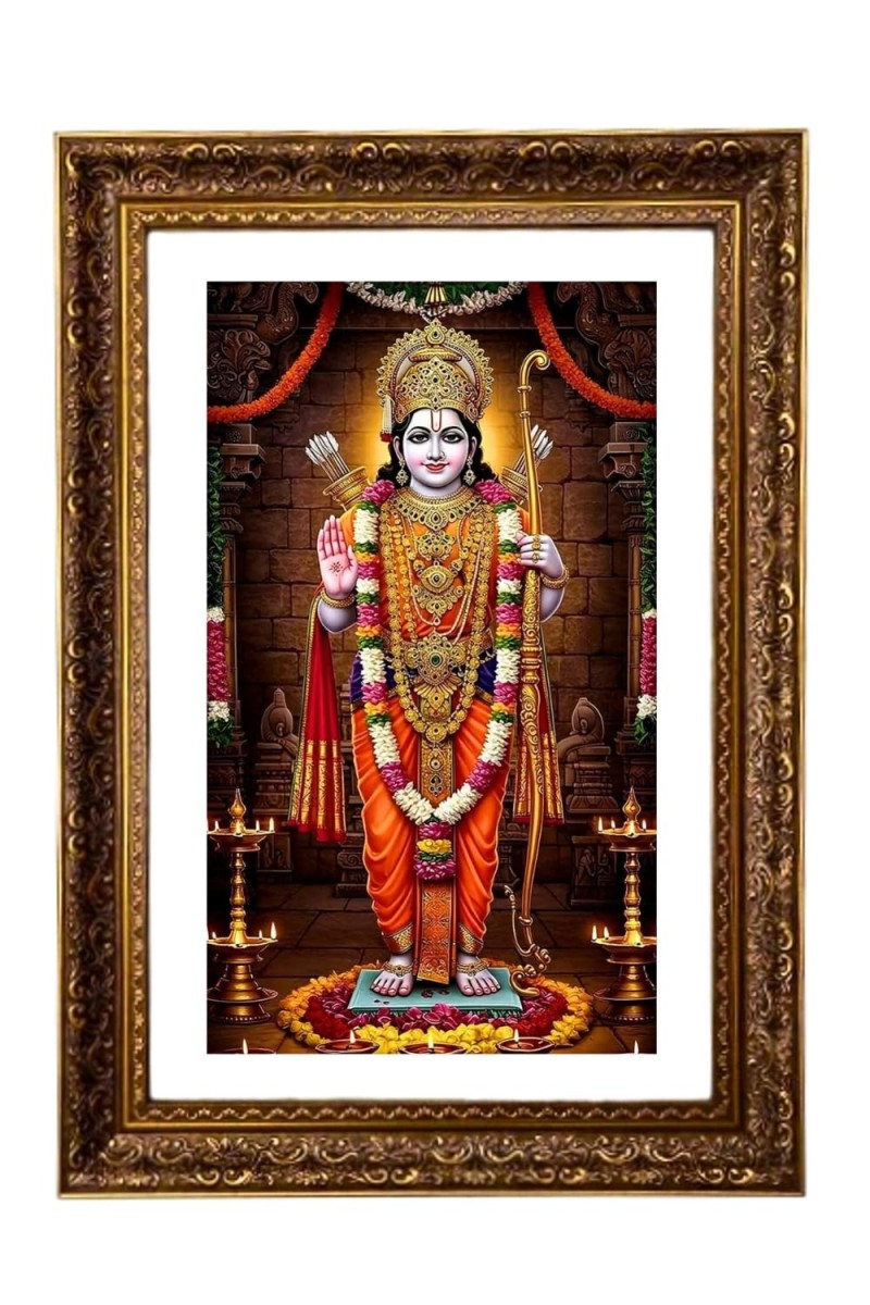 Vertical16X24 Inches Frame Big Photo Frame - 20x28 Inches For Home,Temple & Office Decoration (F10990)