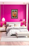 Lord Vishnu Big Photo Frame - 20x28 Inches For Home,Temple & Office Decoration (F10720)