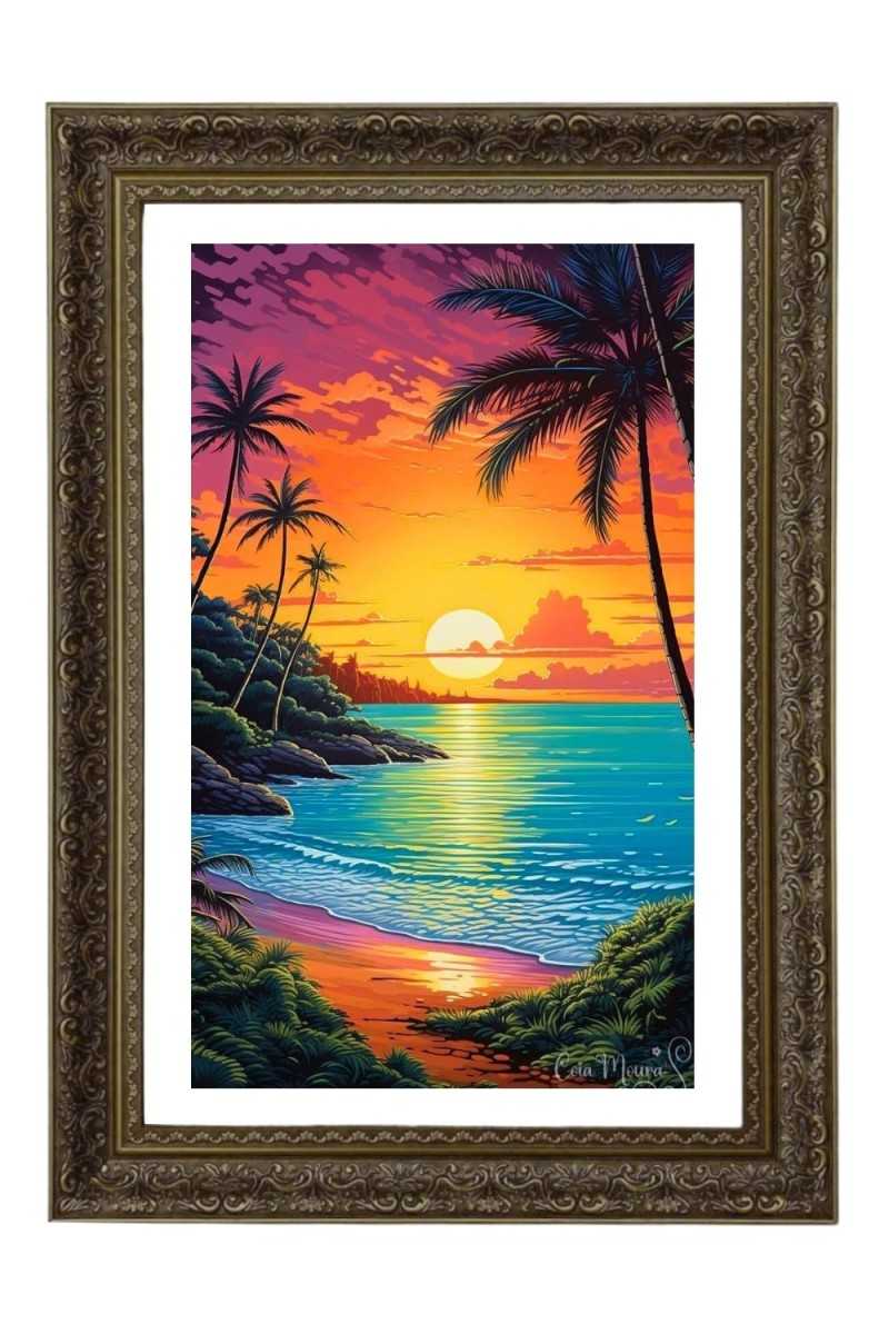 Vertical16X24 Inches Frame Big Photo Frame - 20x28 Inches For Home,Temple & Office Decoration (F10864)