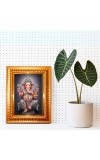 Maa Tara Golden Designer Photo Frame | 16x20 Inch Religious Wall Hanging Frame For Home, Office Decoration and Spiritual Gift Item (M2)