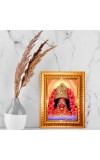 Maa Tara Golden Designer Photo Frame | 10x14 Inch Religious Wall Hanging Frame For Home, Office Decoration and Spiritual Gift Item