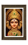 Maa Durga Big Photo Frame - 20x28 Inches For Home,Temple & Office Decoration (F11071)