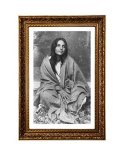 Anandamayi Ma Big Photo Frame - 20x28 Inches For Home,Temple & Office Decoration (F11262)