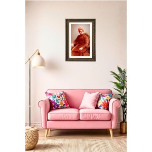 Vertical16X24 Inches Frame Big Photo Frame - 20x28 Inches For Home,Temple & Office Decoration (F10867)