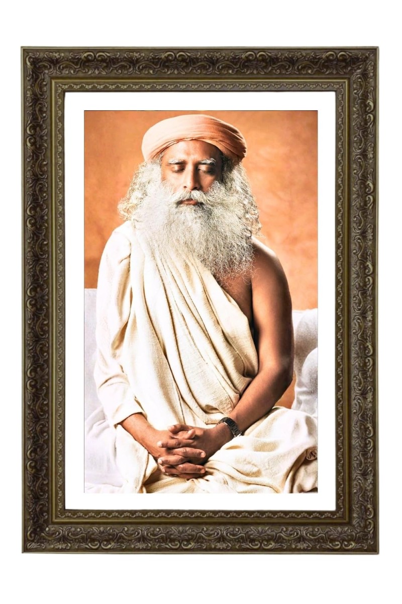 Vertical16X24 Inches Frame Big Photo Frame - 20x28 Inches For Home,Temple & Office Decoration (F10807)