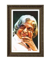 Abdul Kalam Big Photo Frame - 20x28 Inches For Home,Temple & Office Decoration (F11080)