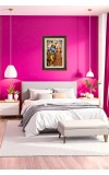 Divine Radha Krishna Big Photo Frame - 20x28 Inches For Home,Temple & Office Decoration (F10671)