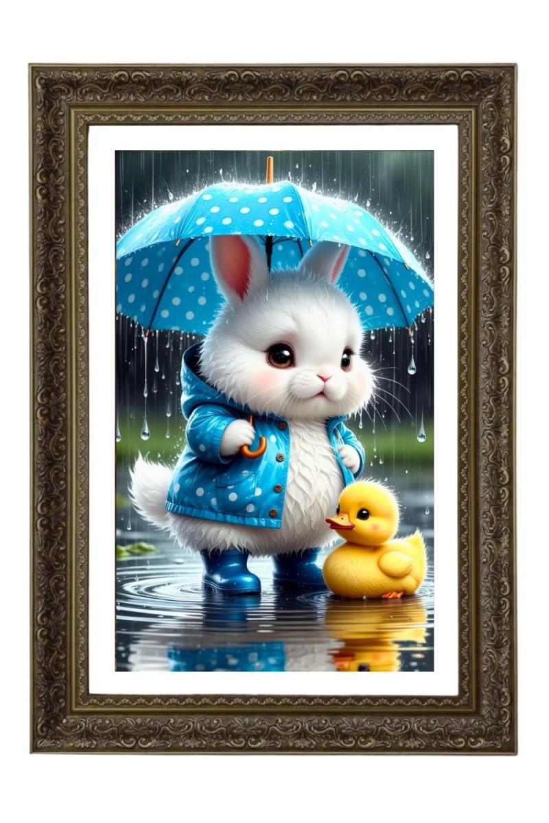 Vertical16X24 Inches Frame Big Photo Frame - 20x28 Inches For Home,Temple & Office Decoration (F10758)