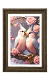Cockatiels (Nymphicus Hollandicus). Big Photo Frame - 20x28 Inches For Home,Temple & Office Decoration (F10697)