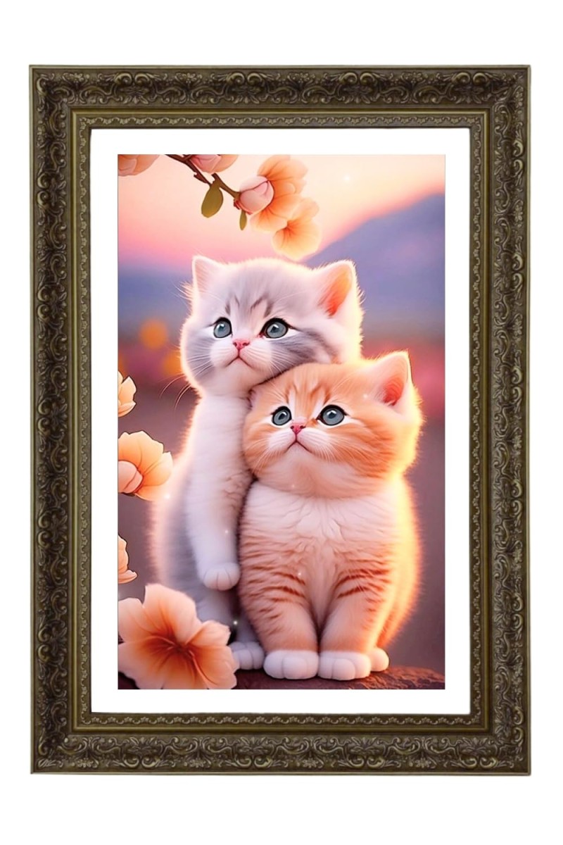 Vertical16X24 Inches Frame Big Photo Frame - 20x28 Inches For Home,Temple & Office Decoration (F10778)