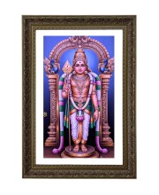 Lord Murugan Big Photo Frame - 20x28 Inches For Home,Temple & Office Decoration (F11022)
