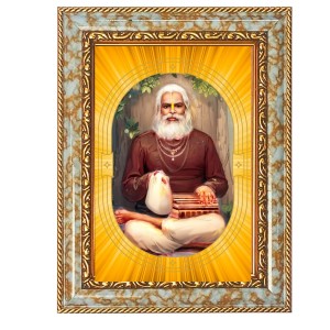 Srila Bhaktivinoda Thakura Spiritual Guru Digital Photo In Designer Frame, Size 12x18 Inch | Hindu Religious Picture For Home Temple, Office & Gift | Wall Art & Pooja Decor (F10490) Srila Bhaktivinoda Thakura Spiritual Guru Digital Photo In Designer Frame, Size 12x18 Inch | Hindu Religious Picture For Home Temple, Office & Gift | Wall Art & Pooja Decor (F10490)