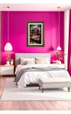 Lord Krishna Big Photo Frame - 20x28 Inches For Home,Temple & Office Decoration (F10664)
