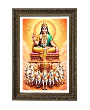 Surya Big Photo Frame - 20x28 Inches For Home,Temple & Office Decoration (F11092)