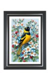 American Goldfinch Photo Wall & Table Frame | 18x22 Inch Black Designer | Perfect For Gifting & Home Decor (F9584)