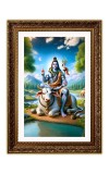 Vertical16X24 Inches Frame Big Photo Frame - 20x28 Inches For Home,Temple & Office Decoration (F10892)