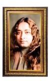 Paramahamsa Yoganananda Digital Golden Balck Color Photo Frame | Hindu Religious Wall Decor | 10x16 Inches - Inspirational Wall Art For Office, Home Decor - Ideal Spiritual Gift (F16834)