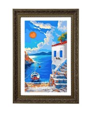 Vertical16X24 Inches Frame Big Photo Frame - 20x28 Inches For Home,Temple & Office Decoration (F10865)