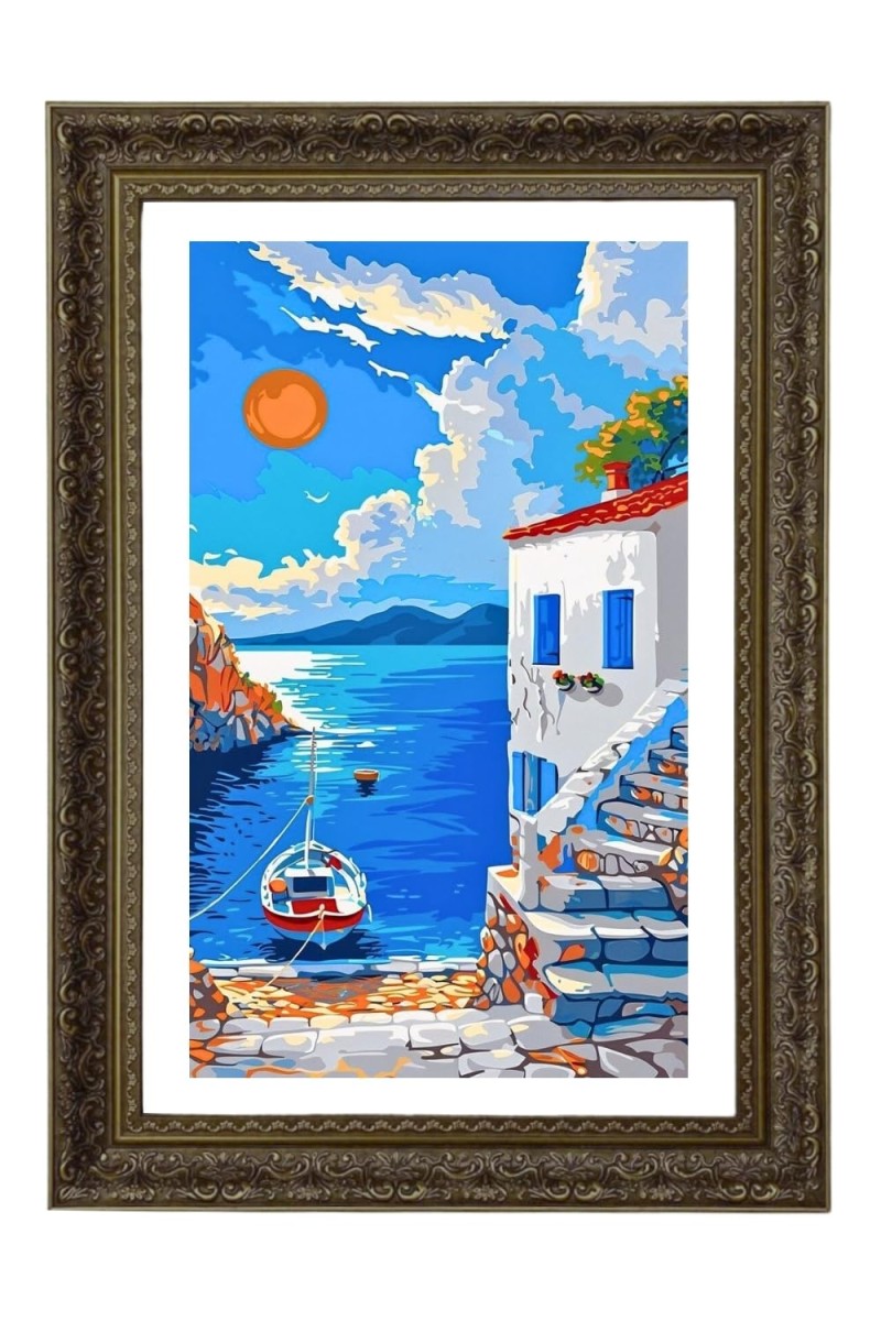 Vertical16X24 Inches Frame Big Photo Frame - 20x28 Inches For Home,Temple & Office Decoration (F10865)