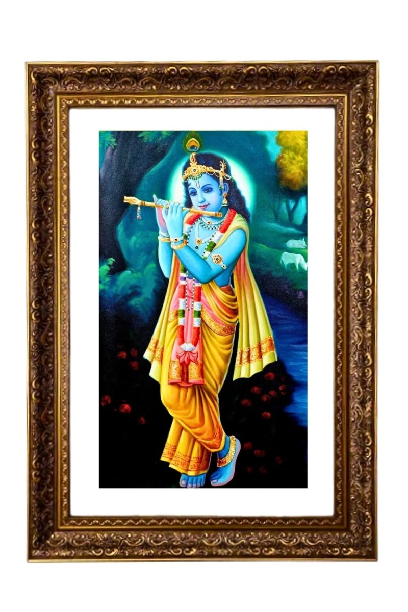 Vertical16X24 Inches Frame Big Photo Frame - 20x28 Inches For Home,Temple & Office Decoration (F10992)