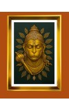 Golden Photo Frame - 10x14 Inches | Elegant Wooden Frame For Home, Office & Temple Decoration | Spiritual Wall & Table Decor and Gift Item