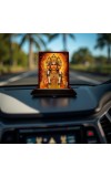 Car Desk/Table Top Lord Shubramanya Wooden Photo Stand â€“ 3x4 Inches, Compact & Stylish Spiritual Display For Car, Home & Office (Pack Of 1) (F15157)