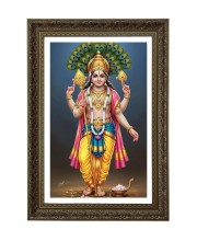 Lord Murugan Big Photo Frame - 20x28 Inches For Home,Temple & Office Decoration (F11084)