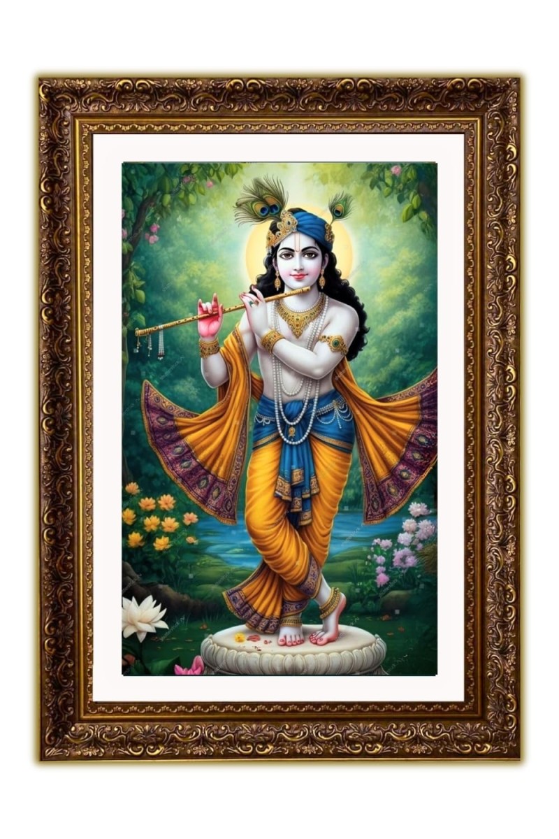 Vertical16X24 Inches Frame Big Photo Frame - 20x28 Inches For Home,Temple & Office Decoration (F10899)