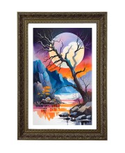 Vertical16X24 Inches Frame Big Photo Frame - 20x28 Inches For Home,Temple & Office Decoration (F10774)