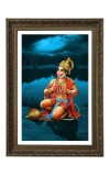 Lord Hanuman Big Photo Frame - 20x28 Inches For Home,Temple & Office Decoration (F11081)