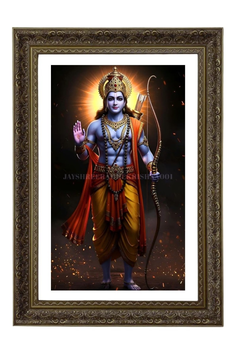 Vertical16X24 Inches Frame Big Photo Frame - 20x28 Inches For Home,Temple & Office Decoration (F10829)