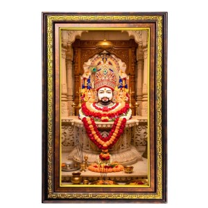 KhatuShyam Digital Golden Balck Color Photo Frame | Hindu Religious Wall Decor | 10x16 Inches - Inspirational Wall Art For Office, Home Decor - Ideal Spiritual Gift (F16684) KhatuShyam Digital Golden Balck Color Photo Frame | Hindu Religious Wall Decor | 10x16 Inches - Inspirational Wall Art For Office, Home Decor - Ideal Spiritual Gift (F16684)