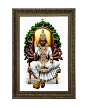 Mariamman Big Photo Frame - 20x28 Inches For Home,Temple & Office Decoration (F11017)