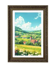 Vertical16X24 Inches Frame Big Photo Frame - 20x28 Inches For Home,Temple & Office Decoration (F10786)