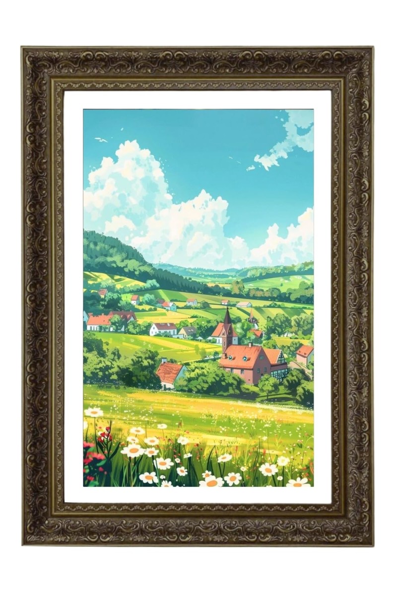 Vertical16X24 Inches Frame Big Photo Frame - 20x28 Inches For Home,Temple & Office Decoration (F10786)