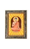 Basavanna Spiritual Guru Digital Photo In Designer Frame, Size 8x12 Inch | Hindu Religious Picture For Home Temple, Office & Gift | Wall Art & Pooja Decor (F10438)