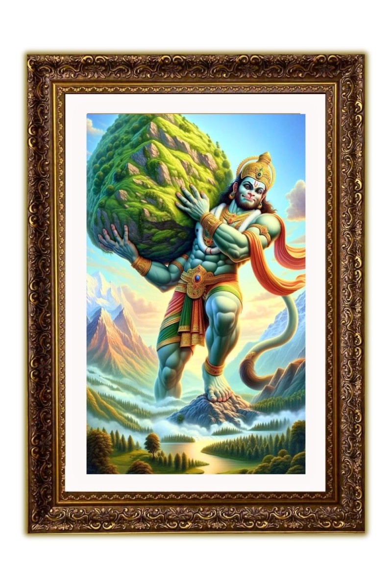 Vertical16X24 Inches Frame Big Photo Frame - 20x28 Inches For Home,Temple & Office Decoration (F10919)