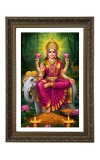 Maa Lakhsmi Big Photo Frame - 20x28 Inches For Home,Temple & Office Decoration (F10665)