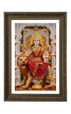 Jai Mata Di Big Photo Frame - 20x28 Inches For Home,Temple & Office Decoration (F10724)