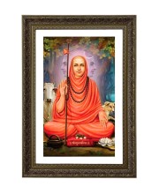 Shri Swami Samarth Maharaj Big Photo Frame - 20x28 Inches For Home,Temple & Office Decoration (F11011)