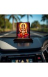 Car Desk/Table Top Lord Ganesha Wooden Photo Stand â€“ 3x4 Inches, Compact & Stylish Spiritual Display For Car, Home & Office (Pack Of 1) (F15074)