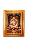Maa Kaali Golden Designer Photo Frame | 18x22 Inch Religious Wall Hanging Frame For Home, Office Decoration and Spiritual Gift Item (M1)