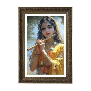 Radha Rani Big Photo Frame - 20x28 Inches For Home,Temple & Office Decoration (F11064) Radha Rani Big Photo Frame - 20x28 Inches For Home,Temple & Office Decoration (F11064)