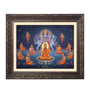 Buddhist Big Photo Frame - 22x26 Inches for Home,Temple & Office Decoration Buddhist Big Photo Frame - 22x26 Inches for Home,Temple & Office Decoration