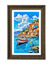 Vertical16X24 Inches Frame Big Photo Frame - 20x28 Inches For Home,Temple & Office Decoration (F10777)