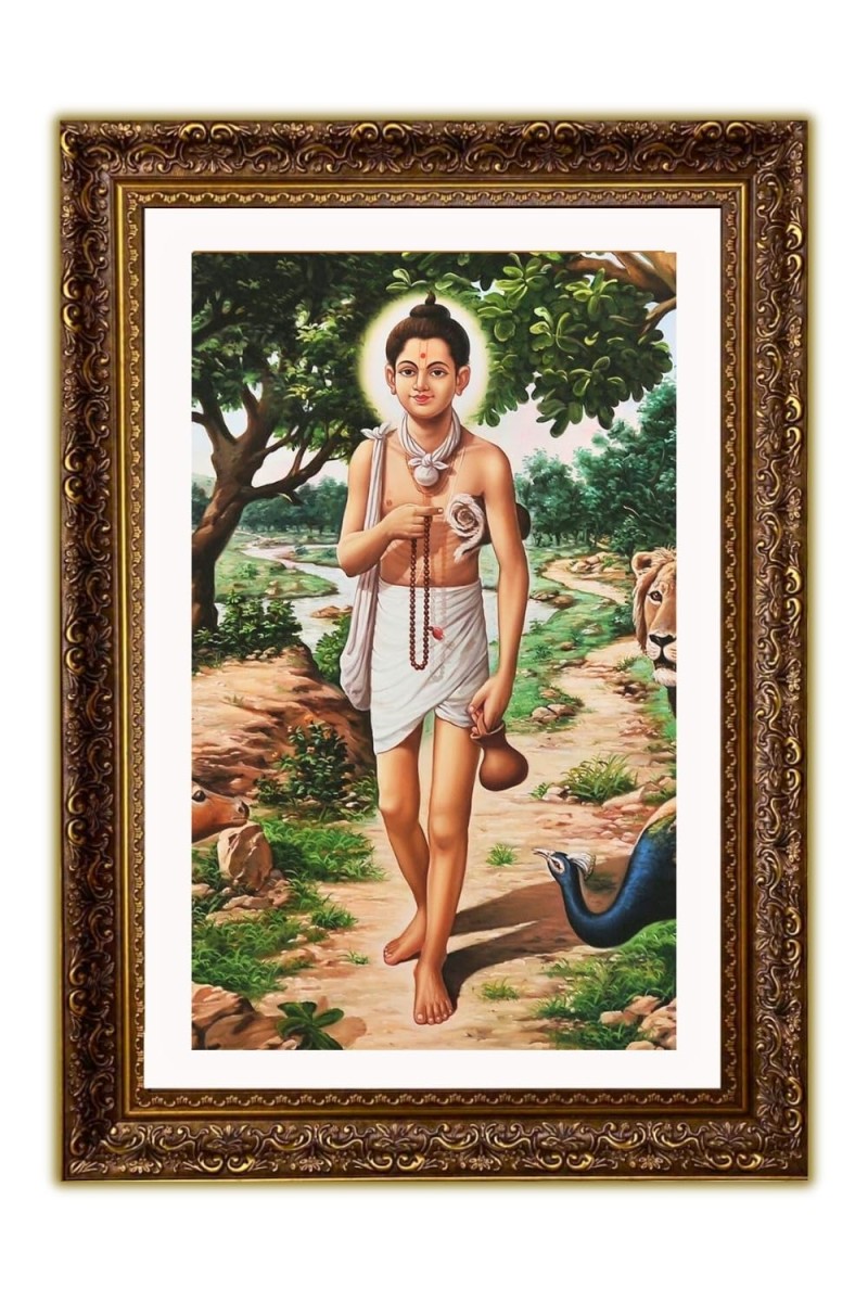 Vertical16X24 Inches Frame Big Photo Frame - 20x28 Inches For Home,Temple & Office Decoration (F10910)